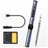 Arstede Saldatore USB,Kit Saldatore Saldatore,Digitale Mini DC/PD (96W/65W) Riscaldamento Rapido 80-420°C 1 Punta Di Saldatura Display Digitale Oled Spegnimento Automatico