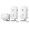 WRHTZQFVXGM Suonerie Negozio Sicurezza domestica Campanello di benvenuto Sensore movimento IR wireless a infrarossi for porte Allarme for ingresso per Appartamento(Generation 3)