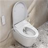 HOROW Sedile WC Smart Bidet - Acqua calda istantanea - Ugello agli ioni di argento - Potente deodorante - Sedile riscaldato e asciugatrice ad aria calda - Doppio controllo (telecomando e manopola