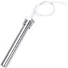 DERNORD Elemento riscaldante multiuso fai da te, 24 V, 300 W, con flangia da 3/4 pollici, tubo singolo in acciaio inox