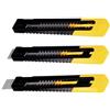 STANLEY 3x Stanley SM Cutter 18 mm (STHT10151-2) taglierino 3 pezzi