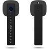 Swokely Maniglia per Porta Intelligente Blocco Impronta Digitale Tastiera per Accesso Senza Chiave Blocco di Sicurezza Biometrico 6 Metodi di Sblocco Installazione Semplice per Hotel con (Nera)