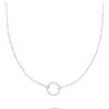 Tamaris donna collana TJ-0683-N-45 in acciaio inossidabile in argento