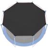 Generico Telo Parasole Per Trampolino - 680g Protezione Ottagonale, Copertura Solare Resistente, Tettuccio Esterno | Impermeabile Per Patio Piscina Campeggio Giardino Prato Terrazza Pioggia Sport Relax