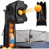 Generic Robot trainer da ping pong, macchina automatica per palline da ping pong, con 9 palline rotanti e rete di riciclaggio per esercizi e allenamento di abilità