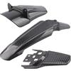 Generico Bike Mudguard Replacement - 48.3cm Front, Lightweight Splash Protector | Carbon Fiber Guard Shield for Professional Repair Shops Home Mechanics On-Road off-Highway Travel Trips