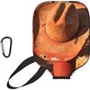 CNTDBU Custodia per pagaia in neoprene con tasca a rete, moschettone per borsa da palestra