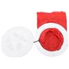 Rjrjc Kit di Piastre di Copertura Marine in ABS Bianco da 6 Pollici con Coperchio di Chiusura Circolare, Resistenti e durevoli, per Yacht, Barche e Kayak, Coperchio di ispezione di