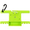 Vestamore Strumento per bobina di paracord, avvolgitore con taglierina e stoccaggio, strumento leggero per campeggio all'aperto, organizer per lenze da pesca, con moschettone, 15,5 x 9 cm