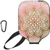 CNTDBU Datura Flowers, custodia per pagaia in neoprene con tasca a rete, moschettone per borsa da palestra