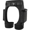 Ameble Pantaloncini da muta in neoprene da 2 mm per uomo con spalline regolabili e tasca portaoggetti in vita 27, 56-39, 37 pollici - Nero