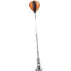 Zxpjkyu Punching Base a Ventosa Regolabile in Altezza Sacco da da Terra Attrezzo Fitness per Allenamento velocità in PU Adatto per Bambini E, Regolare da 115 a