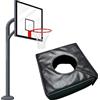 Generic Cuscinetto per palo da basket, copertura avvolgente per pali quadrati e rotondi da 5-15 cm, spessa imbottitura protettiva per la sicurezza interna ed esterna