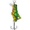 Annadue Set di Esche per Pesci per Insetti, Esca per Cavalletta da Cricket con Triplo Affilato, Attrezzatura da Pesca per Trota Spigola, Panfish, 5 Pezzi Esca per Insetti per Acqua Salata Dolce
