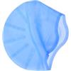 Beaupretty Cuffia da Nuoto in Silicone Protezione Orecchie e Chioma, e Comoda, Adatta per Uomo e Donna, Colore Blu, per Piscina e Nuoto