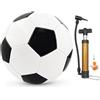 Striegro Pallone da calcio per bambini misura 3, pallone da calcio per ragazzi in PVC misura 3, palline spesse resistenti alle perdite per il parco giochi della scuola domestica.
