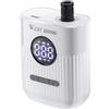 KLdcfhDR 1 Mini Pompa elettrica for Bici 150PSI, Accessorio for Bicicletta con valvola Universale for gonfiaggio Pneumatici con Display Digitale Portatile(Black)