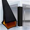 Generic Cuscinetti per pali da garage, altezza 180 cm, copertura quadrata per protezione per pali da basket, durevoli e resistenti alle intemperie, per garage e cantina