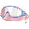 Generic Swimming Pool Goggles Gear, Anti-Fog Lens Water Equipment, Children Swim Eye Protection Goggles, Flessibile Strap System Secure Fit, Clear Underwater Vision Performance, Kids Beach Training Activity