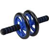 OCEANO Ruota per Addominali AB Roller Wheel Rullo per Allenamento con Tappetino per Ginocchia Attrezzo Fitness Doppia Ruota per Fitness Core Esercizi Palestra in Casa
