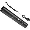 Generic Fischietto elettronico, torcia ricaricabile combinata, fischietto da allenamento portatile per sport, materiale ABS con suono forte, sicurezza con luce LED, attrezzatura di sopravvivenza all'aperto