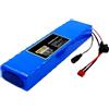BGGNG 48V 50AH E-Bike Batteria Con Caricabatterie 13S2P Batteria Agli Ioni Di Litio A Lunga Durata Per Monopattini Pieghevoli Materiale In PVC Impermeabile XT60+DC