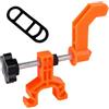 Generic Cavalletto per ruota da ciclismo, gadget portatile accurato con base antiscivolo, strumento di regolazione delle ruote, kit di strumenti per la manutenzione della bicicletta, per ciclisti, uomini