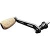 Gettimore Manico bilanciere a braccio singolo in fibra di carbonio per Shimano Stella Cardif Sephia 70 mm Mulinello da pesca parte di ricambio con cuscinetti nero