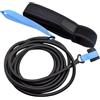 Tressify Banda di resistenza per allenatore di nuoto, 4 metri, 3,4 x 9,5 mm, corda elastica in lattice per allenamento con cinturino alla caviglia, per esercizi di forza e agilità