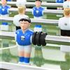QUAHEAS Fermaasta da calcio balilla in plastica ABS, 16 pezzi, per aste da 15,9/16 mm, accessori di ricambio per biliardino, sala giochi, allenamento, tempo libero