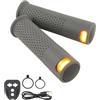 Generico Electric Scooter Turn Signal Handlebar Set - Wireless Remote Indicator Light Kit For M365 Pro 13.4x4.1cm 2.2cm Clamp 300mAh Battery LED Turn Signal Warning Light Pair With Remote Control Strap Rings