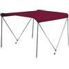 WUXTOKV Tendalino Barca, Tendalino per Gommone 600D Oxford, Telaio Alu 1.7mm, Lunghezza 180cm, 3 Larghezze per Barca 110-170cm(120cm/47in)