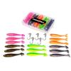 Fish4all Cassetta Ribbed Softbait & Jighead (20pcs) - Shads