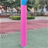 Generic Imbottitura protettiva per pali rotondi alti 1,8 m, imbottitura regolabile in schiuma per basamento da basket, protezione per colonne in metallo/legno/cemento, resistente ai raggi UV