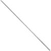 QUAHEAS Aste per calcetto da biliardino, 8 pezzi, in acciaio con superficie cromata, diametro 15,9 mm, lunghezza 102-125 cm, per tavolo da calcio balilla interno, soggiorno, ufficio, sala hobby