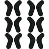 KiBcsLic 6 Paia Ski Boot Fitting Pads Inserti Adesivi Imbottiti Traspiranti Protezione Tallone Cuni Comfort Adatti per Uomini E Donne Sport Invernali, H Shape
