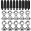DINHEAROM 10 Set Tappi di Ricambio con Vite per Corda per Saltare Accessori Resistenti e Facili da Montare per Uso Sportivo e Fitness