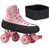 Generico Copristivali Per Pattini Da Ghiaccio - , PoliestereFascia Protettiva Impermeabile Elastica | Copriscarpe Da Pattinaggio | Per Pattinaggio Artistico Di Velocità Ricreativo Hockey Giovani Adulti Ra