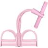 Generic Sit-up Pedale Estrattore Fascia di Resistenza con Maniglia Multifunzione 4/6 Tubo Elastico Yoga Pull Rope Uomini Donne Pedale Tenditore Esercizio