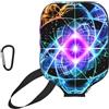 CNTDBU Custodia per pagaia in neoprene con tasca a rete, moschettone per borsa da palestra