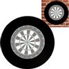 APEXDART Anello protettivo per bersaglio per bersaglio in EVA, adatto per bersagli da 45 cm, spessore 2,5 cm, 4 pezzi