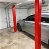 Generic Imbottitura in schiuma per palo da basket resistente alle intemperie, protezione personalizzabile per pali da campo per interni/esterni, garage, palestra, parco giochi