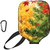 CNTDBU Pine Fall - Custodia per pagaia in neoprene con tasca a rete, moschettone per borsa da palestra