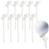 Generic Tee per palline da golf, supporto per palline da attrito, marcatore per palline di chip | sportivi a lunga distanza per tutti i golfisti per migliorare la precisione e i gradi di abilità