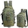 Marchfunny Zaino per esche da pesca in stile mimetico Scorpione, realizzato in resistente tessuto Oxford con pratico scomparto e cinghia flessibile (verde)