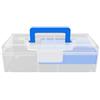 Wenoup Valigette Porta Accessori da Pesca per Esche E Jig con Organizer, Blu