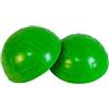 KiBcsLic 2 Pezzi metà Palla di Equilibrio, metà Palla, metà Palla per Esercizi Pilates, in PVC, 15 Cm X 15 Cm, Resistenti, Divertenti, per Fitness Femmini, Verde