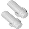 Generic Tubo Portaoggetti Resistente All'acqua, Organizer in Plastica Resistente per Piccoli Oggetti, Contenitori Impermeabili da 2 Pezzi per Campeggio e Viaggi (SILVER)