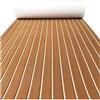 GSJNHY Pavimenti 2400x900x6mm Schiuma Eva Finto Teak Tappetino for Barca for Ponte Yacht Pavimentazione Autoadesivo for Veicolo per Barche