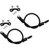 APLVFFZH 2 Pezzi Cinturino Porta Canna Supporto Fissaggio Gancio Accessorio in Bungee Nylon per Pesca in Barca Adatto per Regalo Decorazione Interna, 12 policci